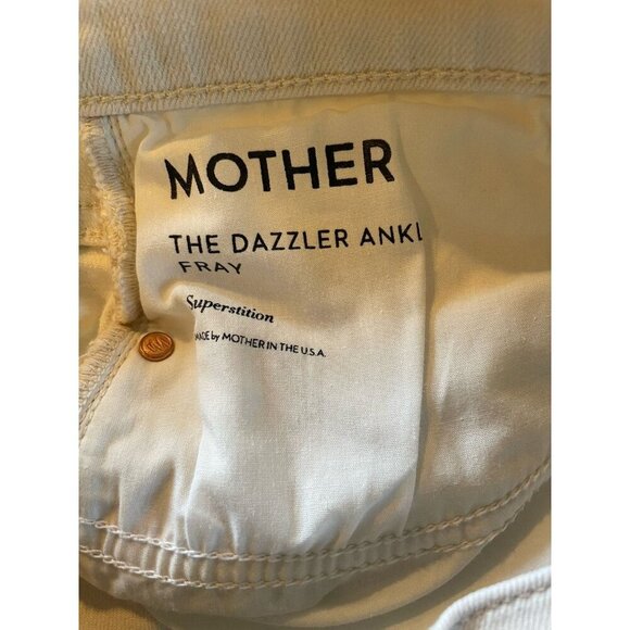 NWT Mother Denim Dazzler Ankle Fray in Superstition Size 29 $218 - Picture 14 of 16